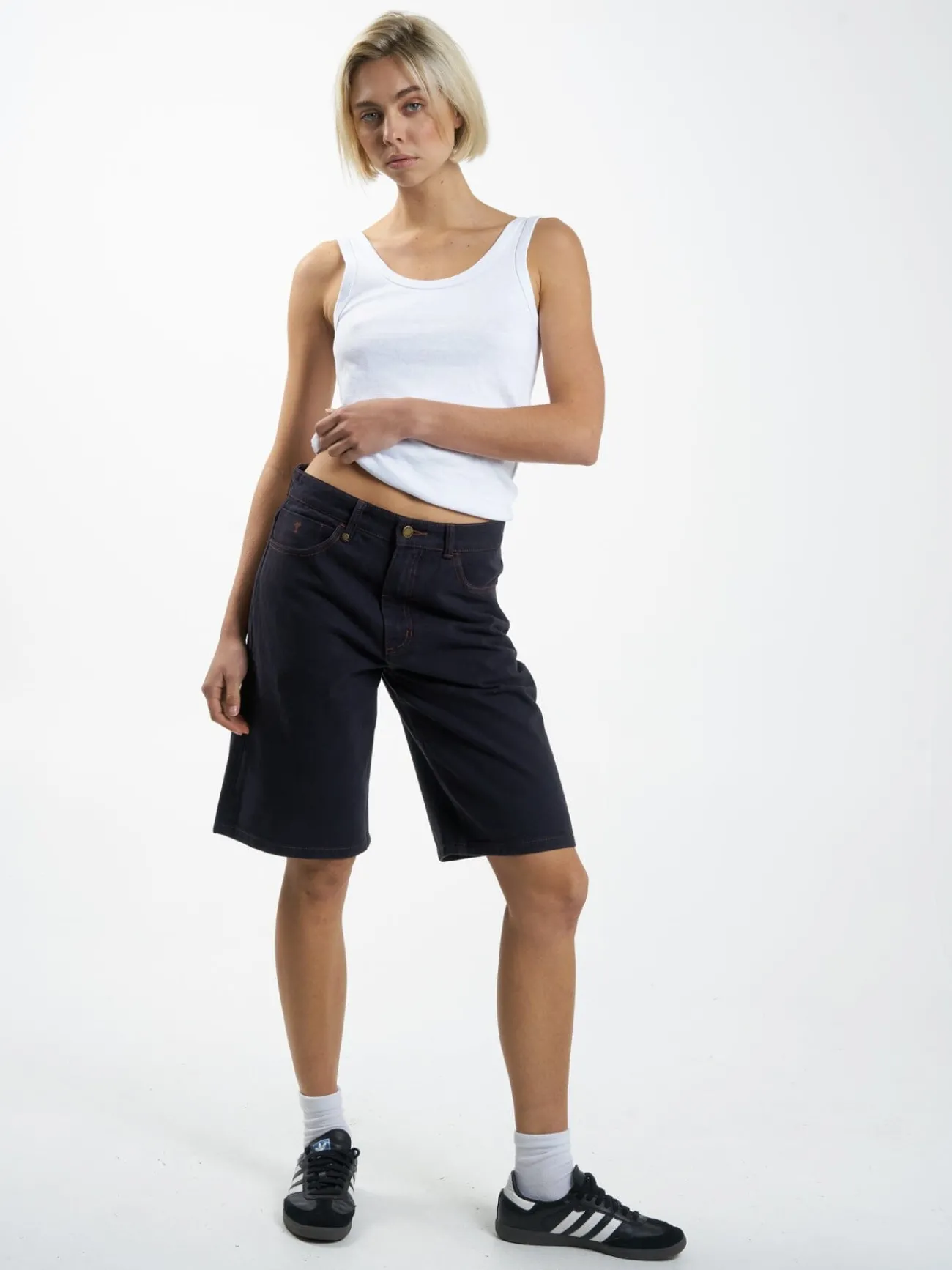 Fashion Thrills Syd Short - Midnight Blue MidnightBlue