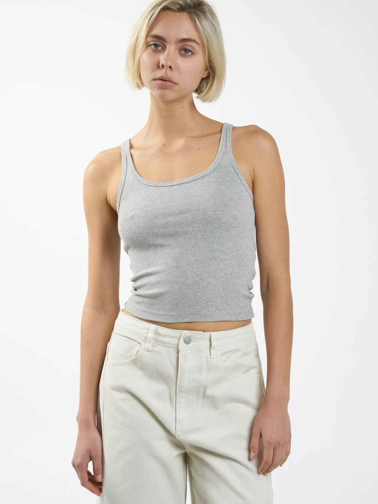 Sale Thrills Sydney Plunge Tank - Grey Marle GreyMarle