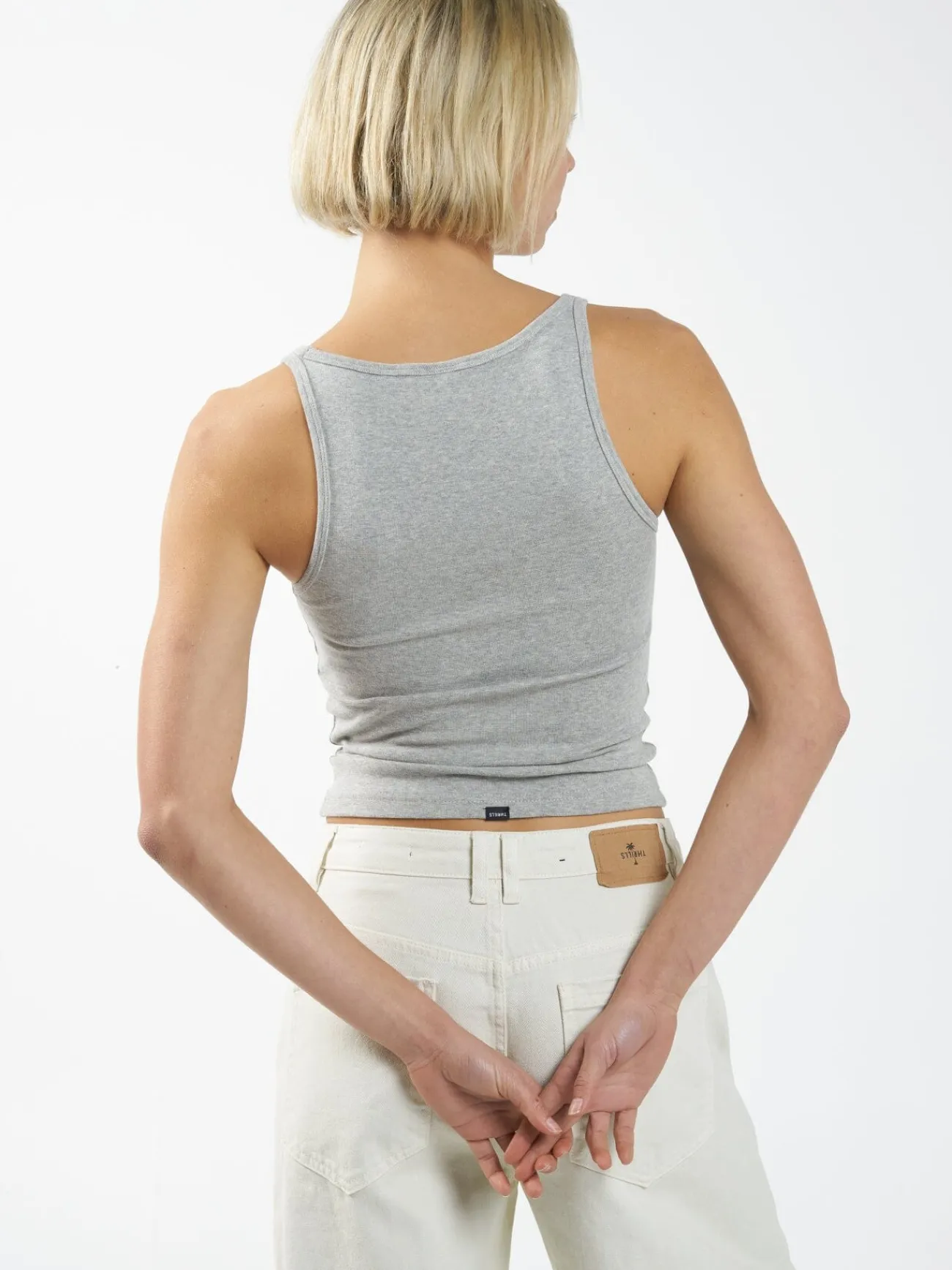 Sale Thrills Sydney Plunge Tank - Grey Marle GreyMarle