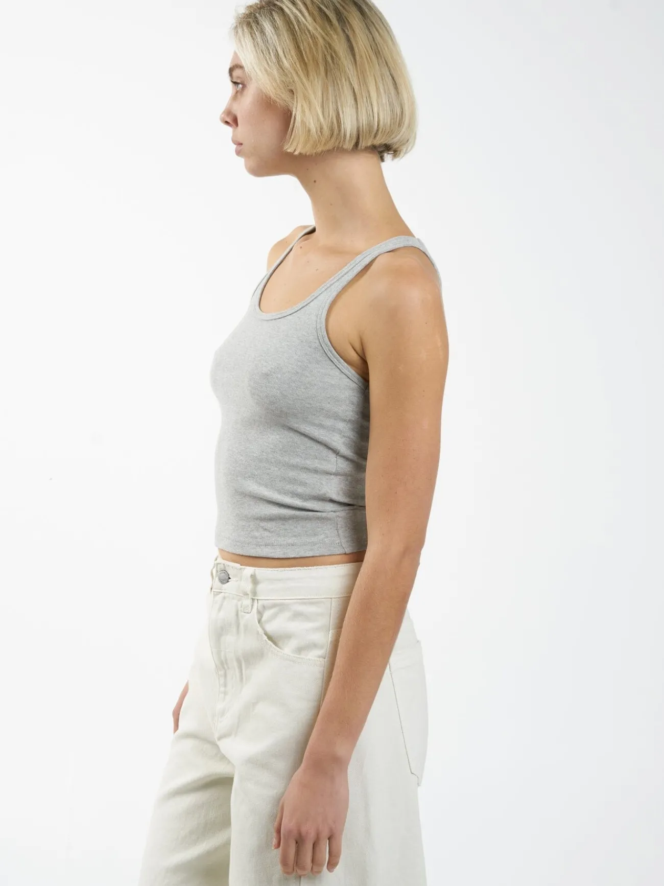 Sale Thrills Sydney Plunge Tank - Grey Marle GreyMarle