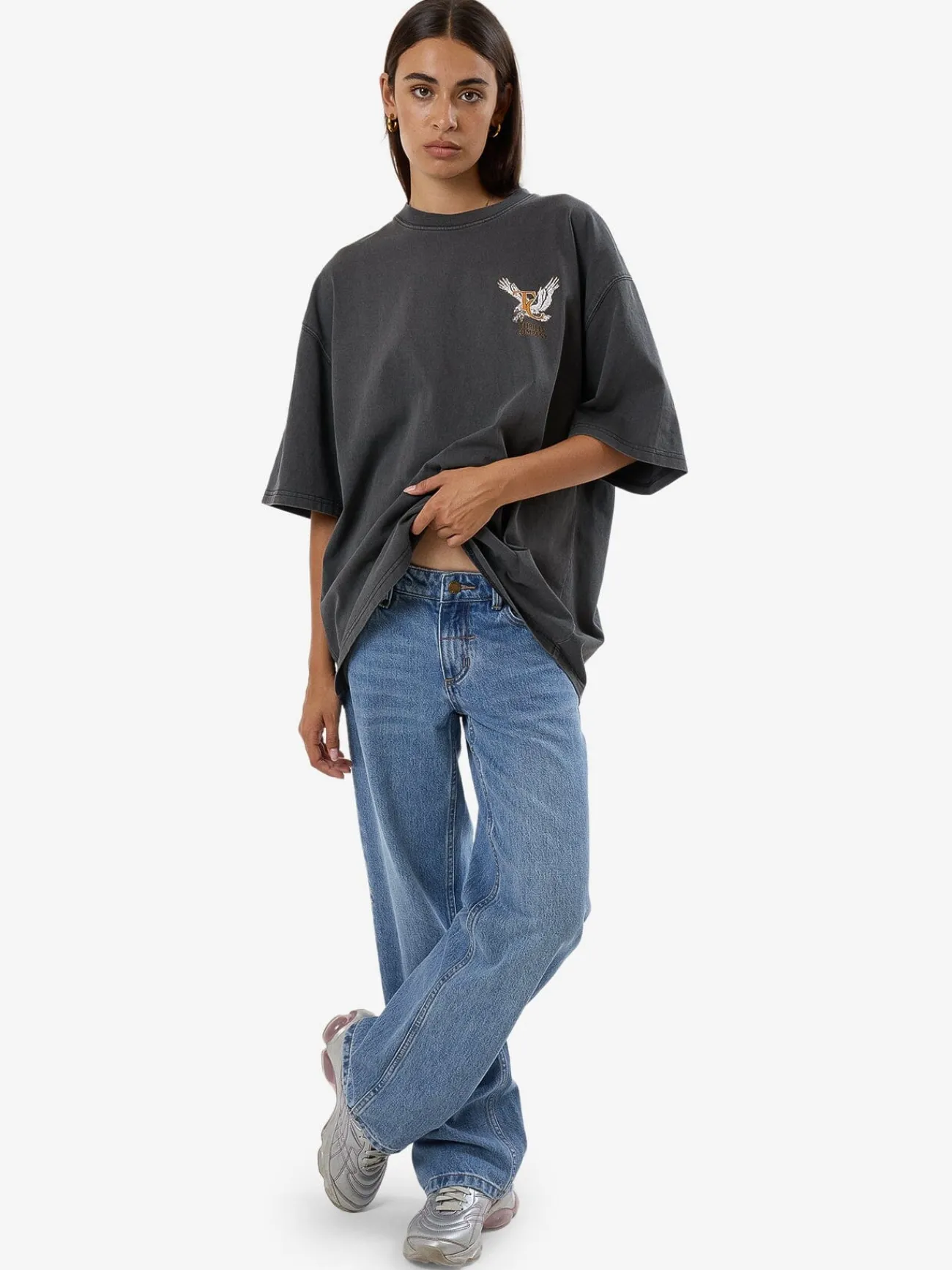 New Thrills Target Eyes Oversized Tee - Merch Black MerchBlack