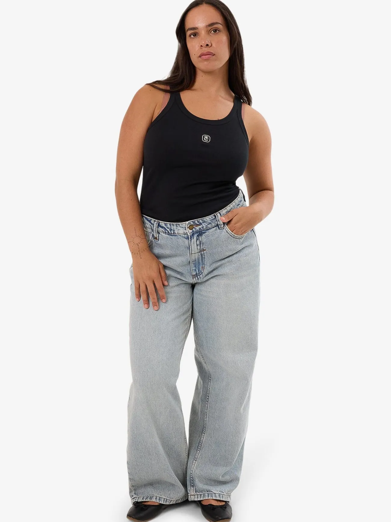 Sale Thrills TC Foundation Apex Tank - Washed Black WashedBlack