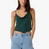 New Thrills Thea Camisole - Deep Emerald DeepEmerald