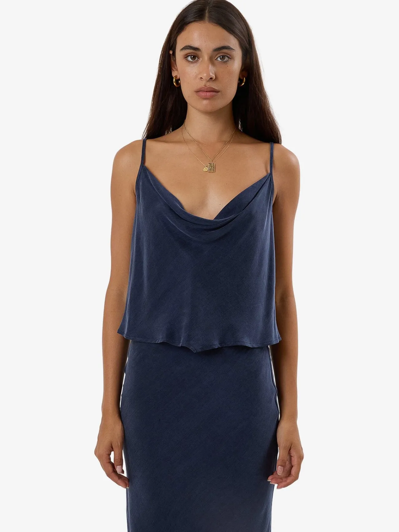 Outlet Thrills Thea Camisole - Oxford Blue OxfordBlue