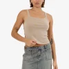 Sale Thrills Base Tank - Stone