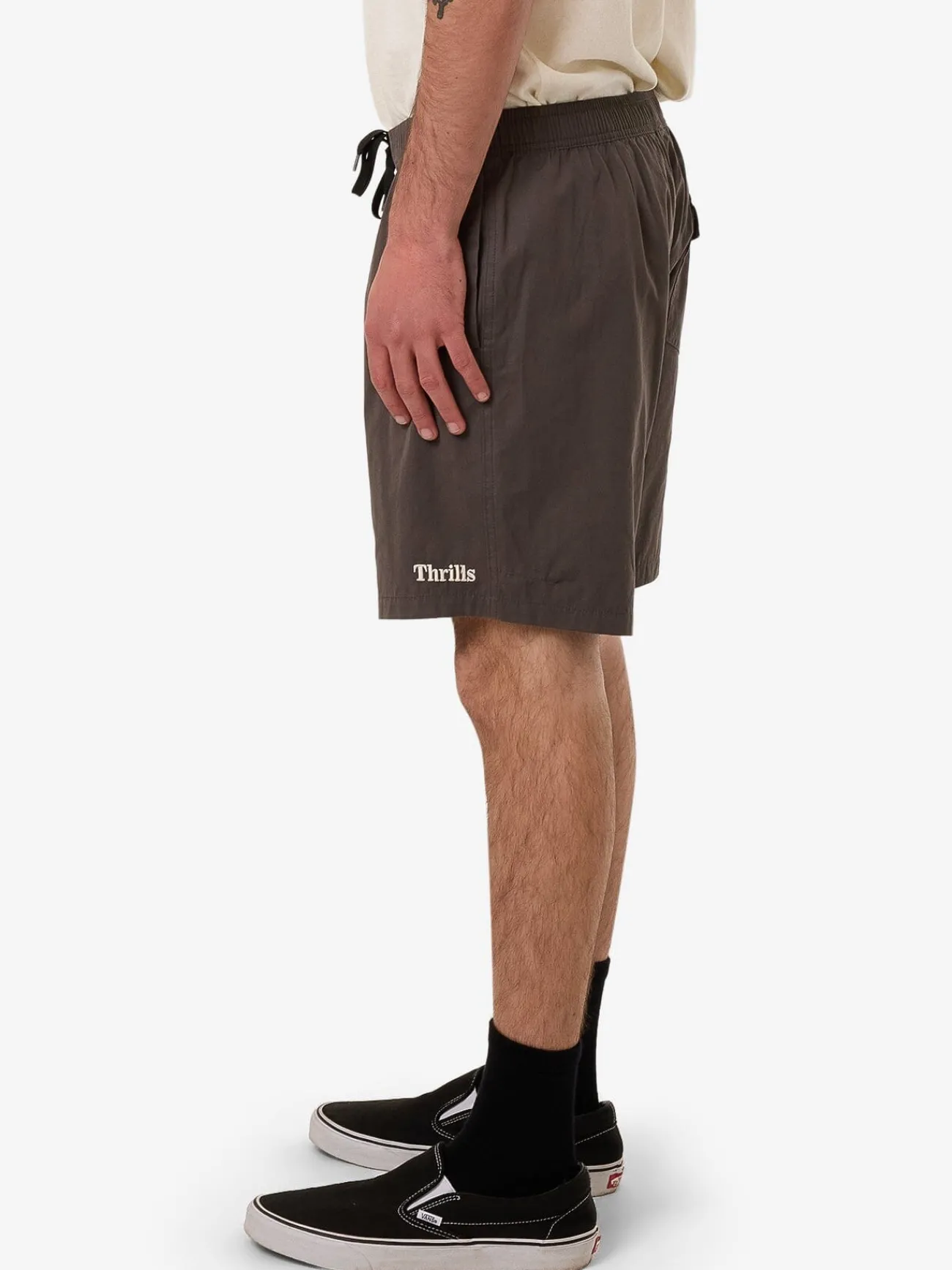 Hot Thrills Forever Volley - Merch Black MerchBlack