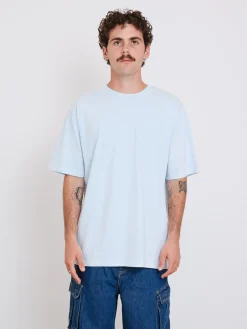 Online Thrills Military Oversize Fit Tee - Baby Blue BabyBlue