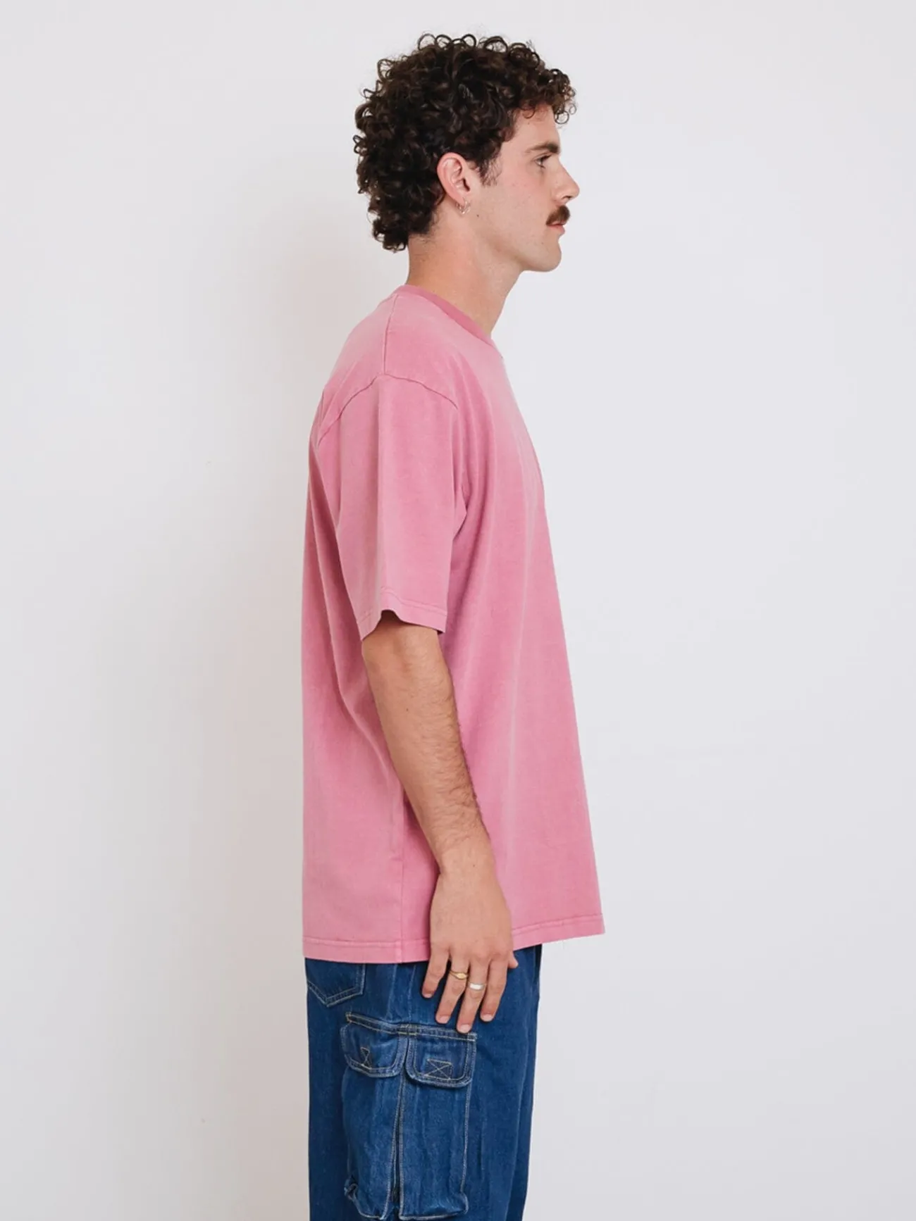 Hot Thrills Military Oversize Fit Tee - Heather Rose HeatherRose