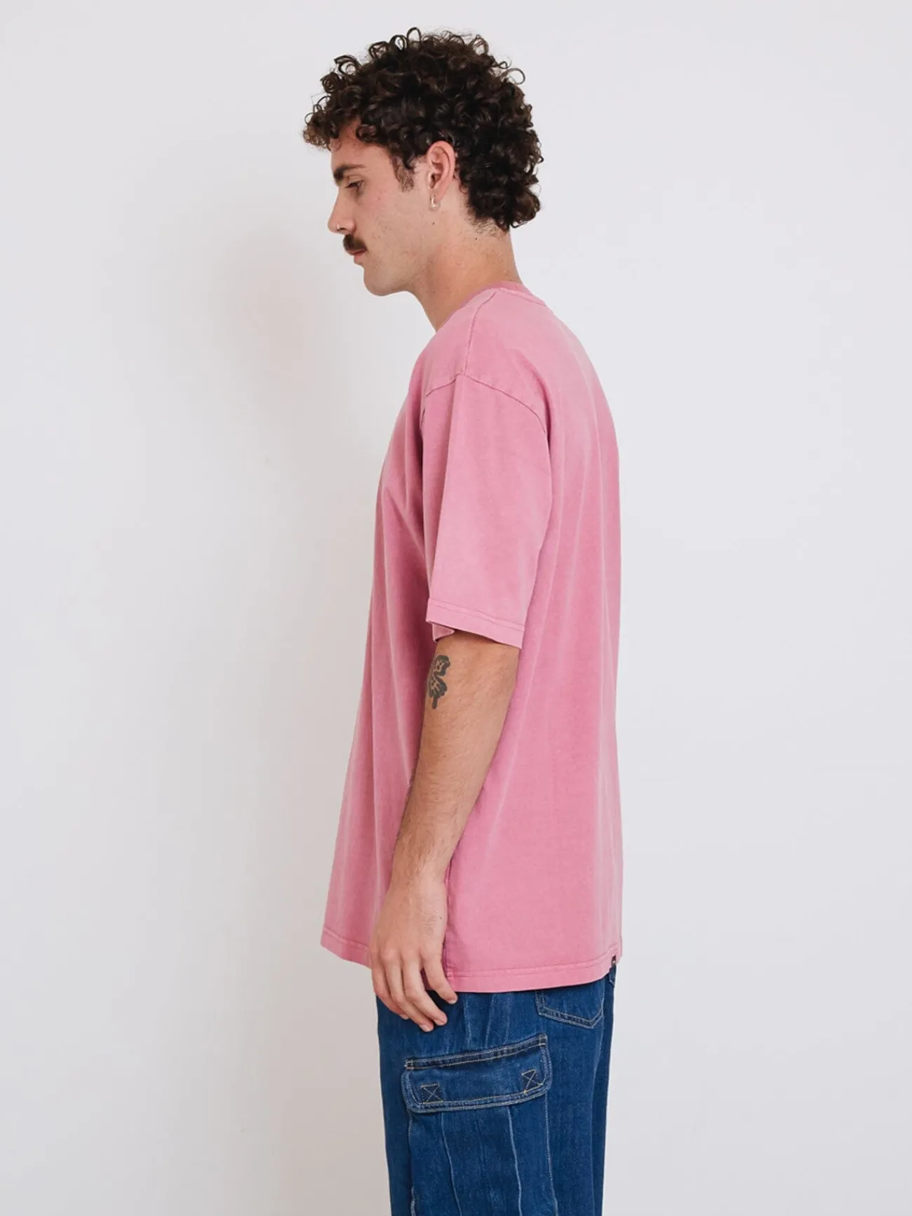 Hot Thrills Military Oversize Fit Tee - Heather Rose HeatherRose