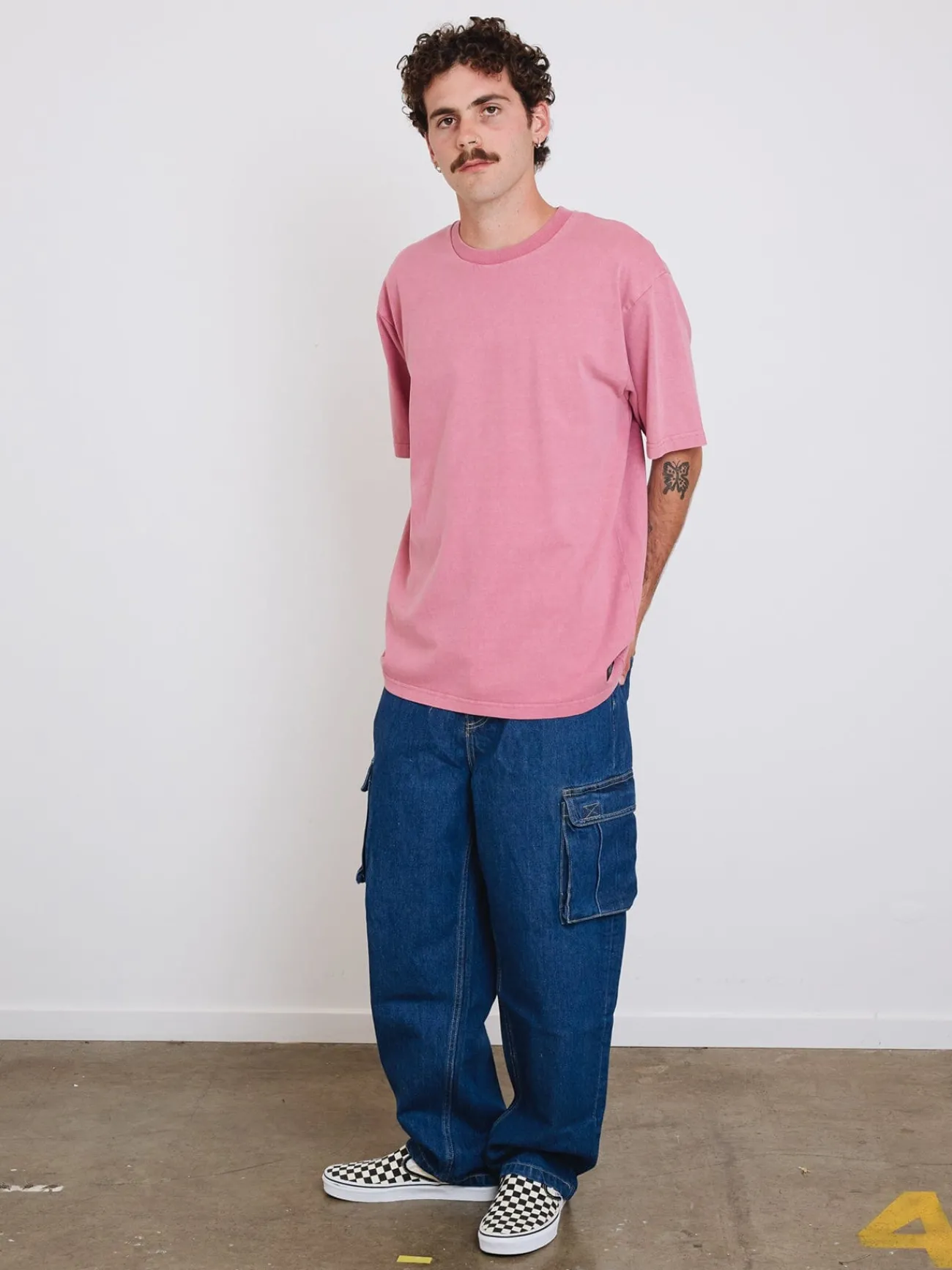 Hot Thrills Military Oversize Fit Tee - Heather Rose HeatherRose