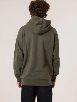 Sale Thrills Military Slouch Pull On Hood - Grape Leaf GrapeLeaf