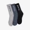 Fashion Thrills Workwear 3 Pack Sock - Alloy - Light Petrol - Black