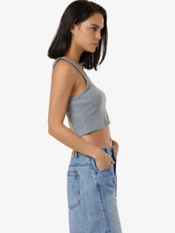 New Thrills Workwear Cali Tank - Flint Blue FlintBlue
