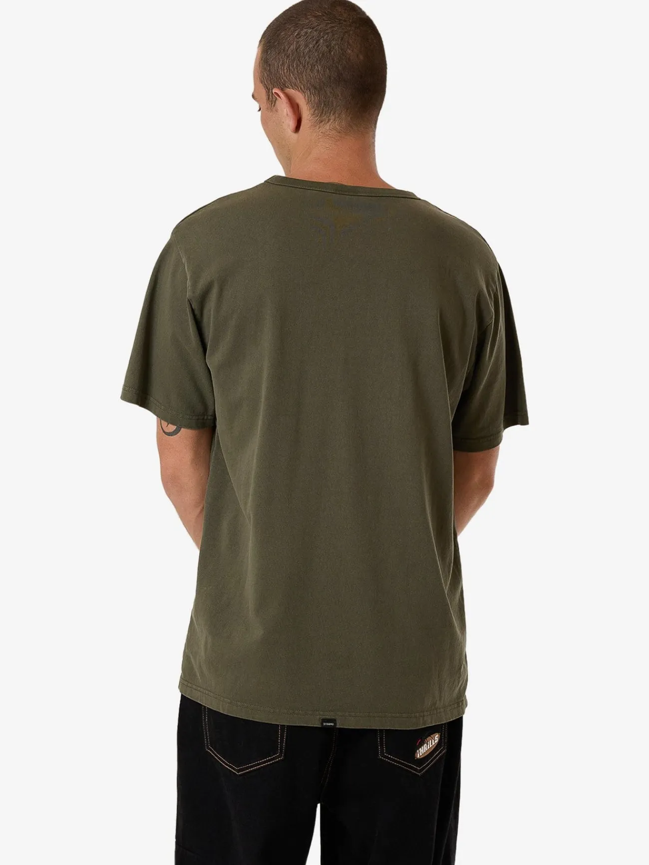 Sale Thrills Workwear Embro Merch Fit Tee - Grape Leaf GrapeLeaf