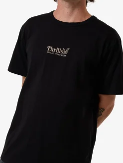 Sale Thrills Workwear Embro Merch Fit Tee - Black