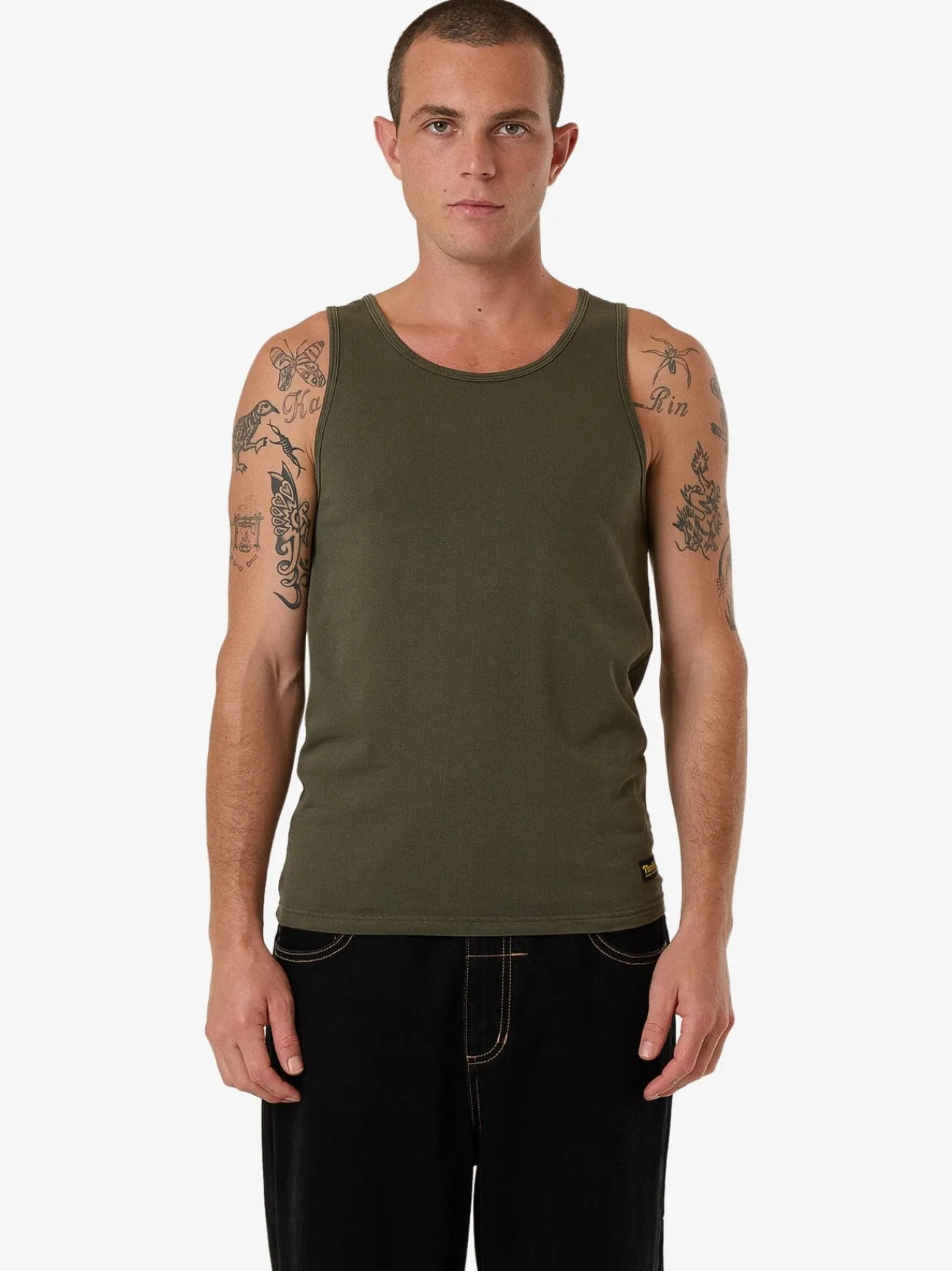 Outlet Thrills Workwear Tank - Grape Leaf GrapeLeaf