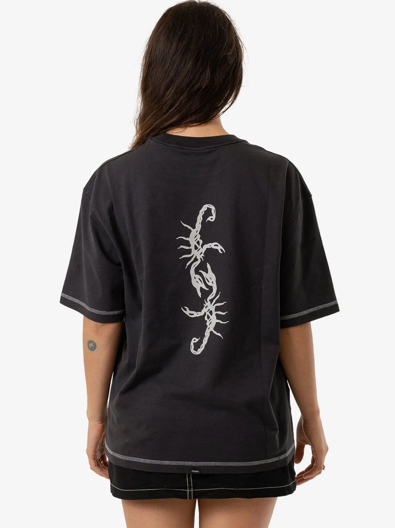 Best Thrills x Epokhe Scorpion Oversized Fit Tee - Black