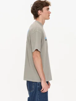 Best Thrills Total Anarchy Box Fit Oversize Short Tee - Fog
