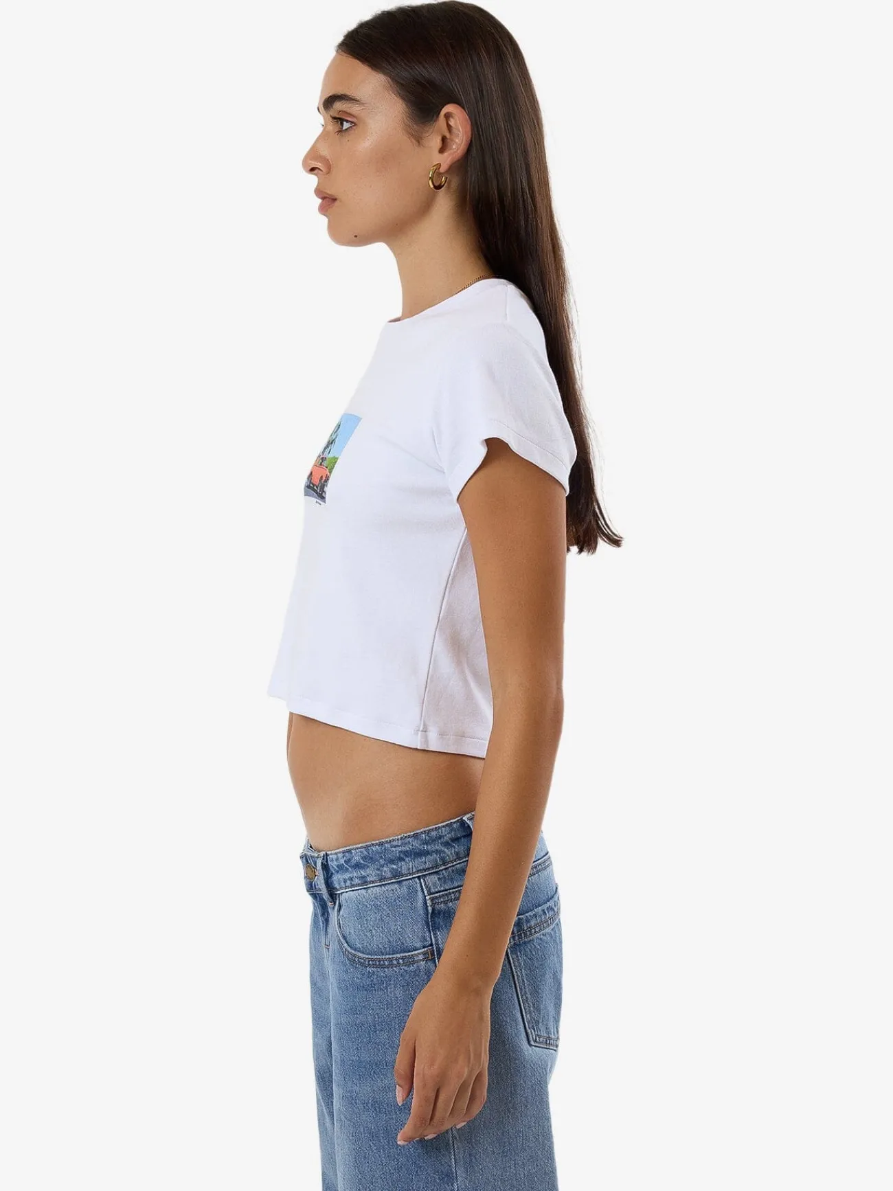 Hot Thrills Tribute To Chaos Mini Tee - White