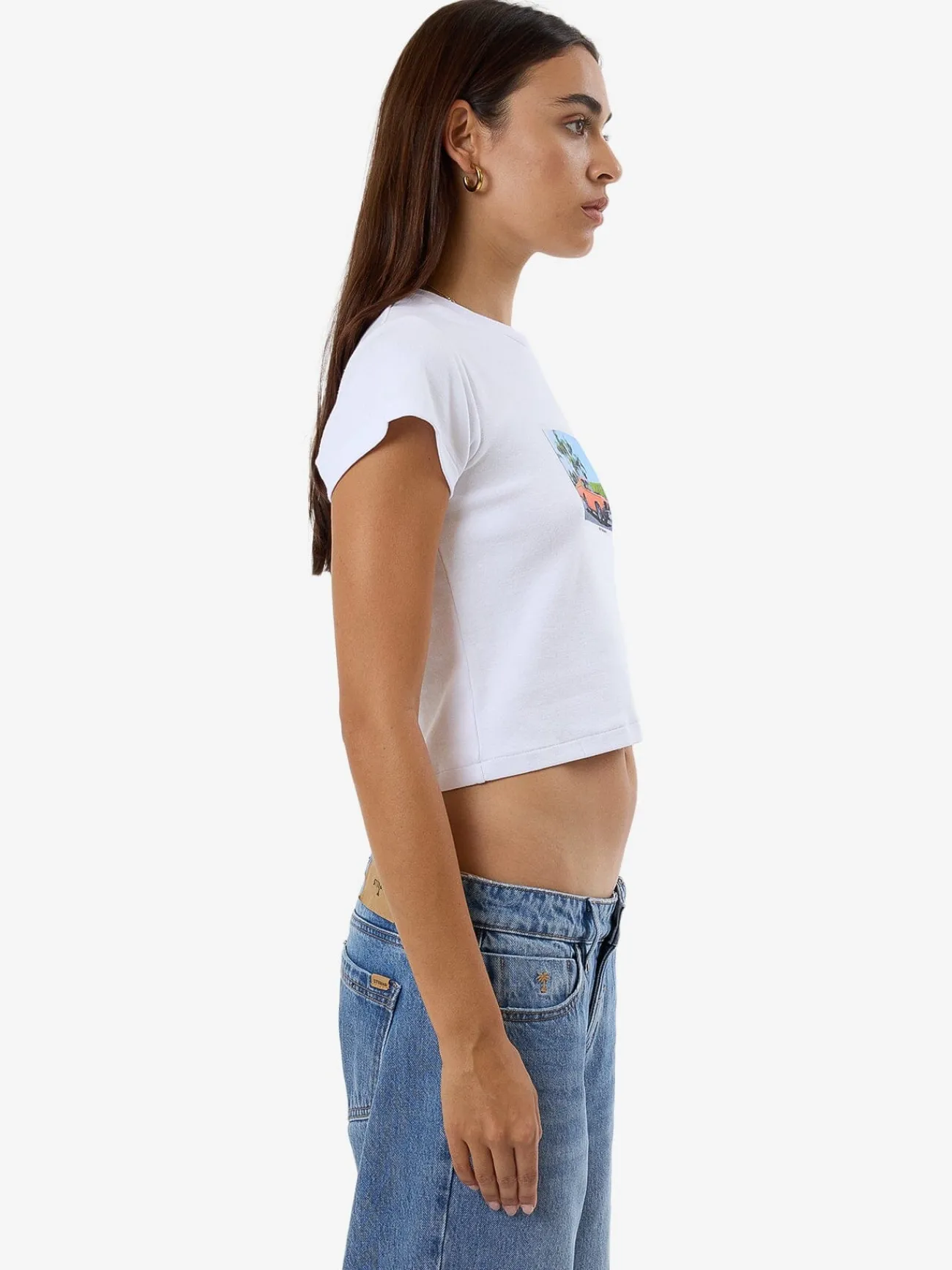 Hot Thrills Tribute To Chaos Mini Tee - White