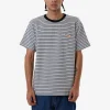 Fashion Thrills Tribute To Chaos Stripe Merch Fit Tee - Black