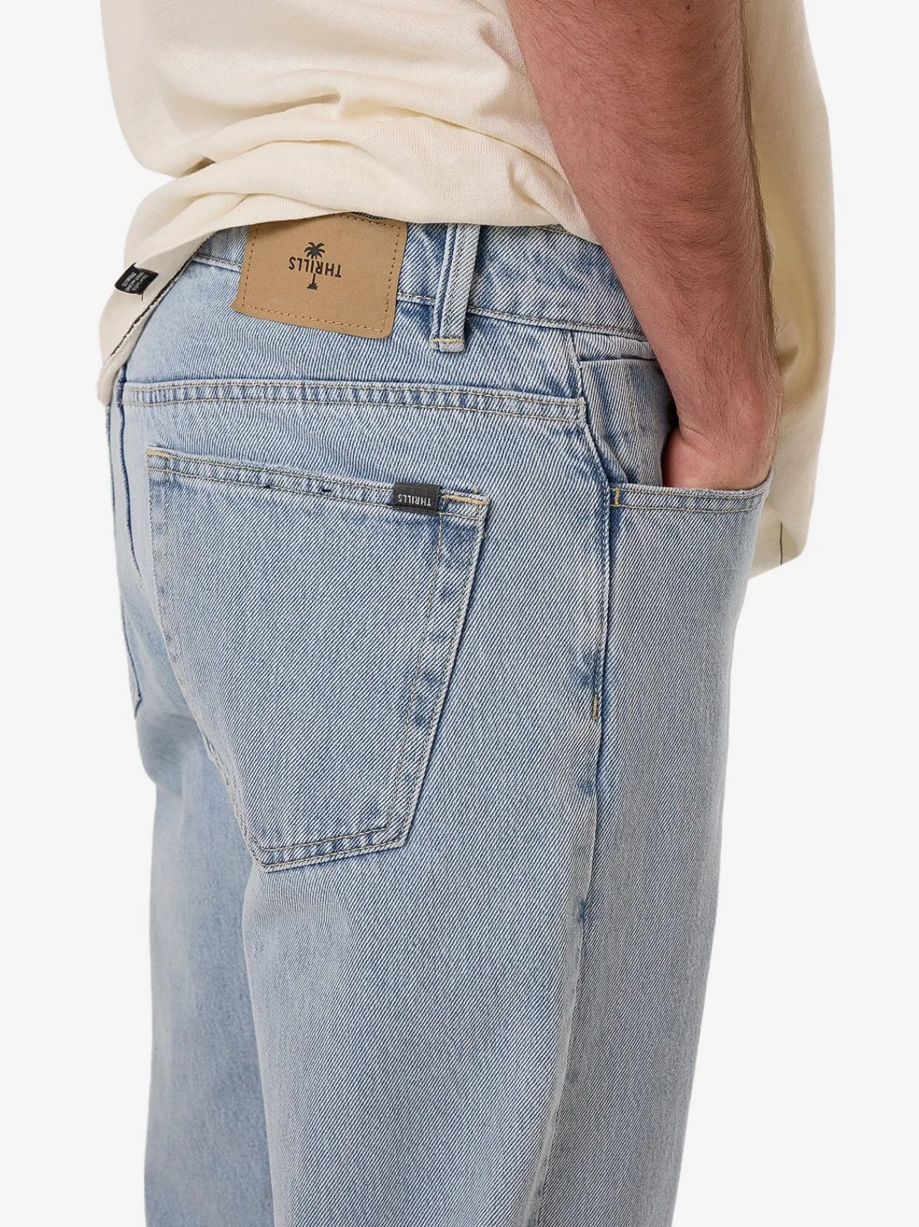 Outlet Thrills Unchopped Denim Jean - Ageless Blue AgelessBlue