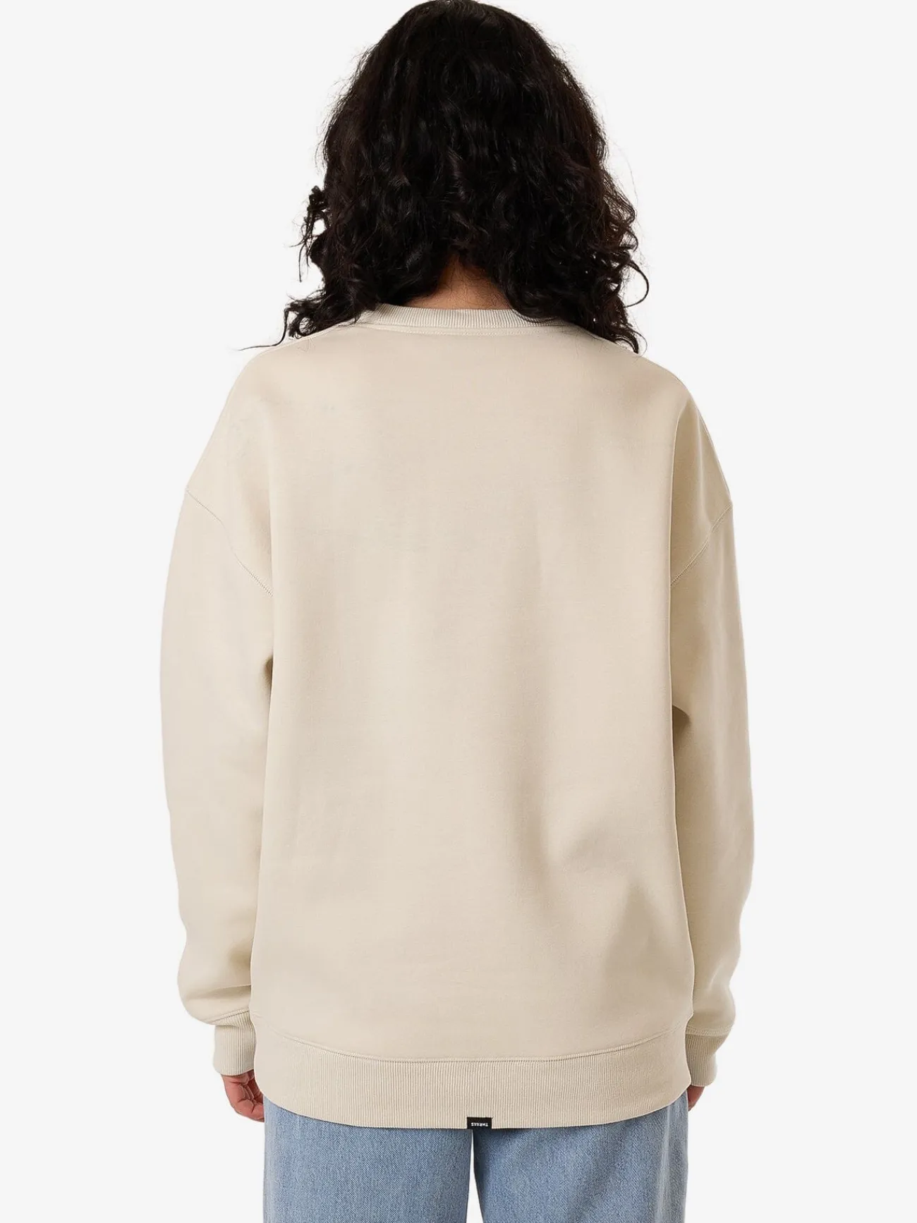 Outlet Thrills Vanished Slouch Crew - Heritage White HeritageWhite